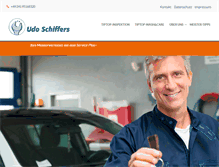 Tablet Screenshot of kfz-schiffers.de